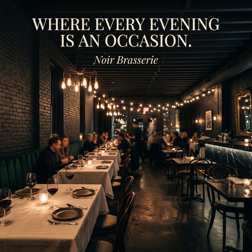 Noir Brasserie